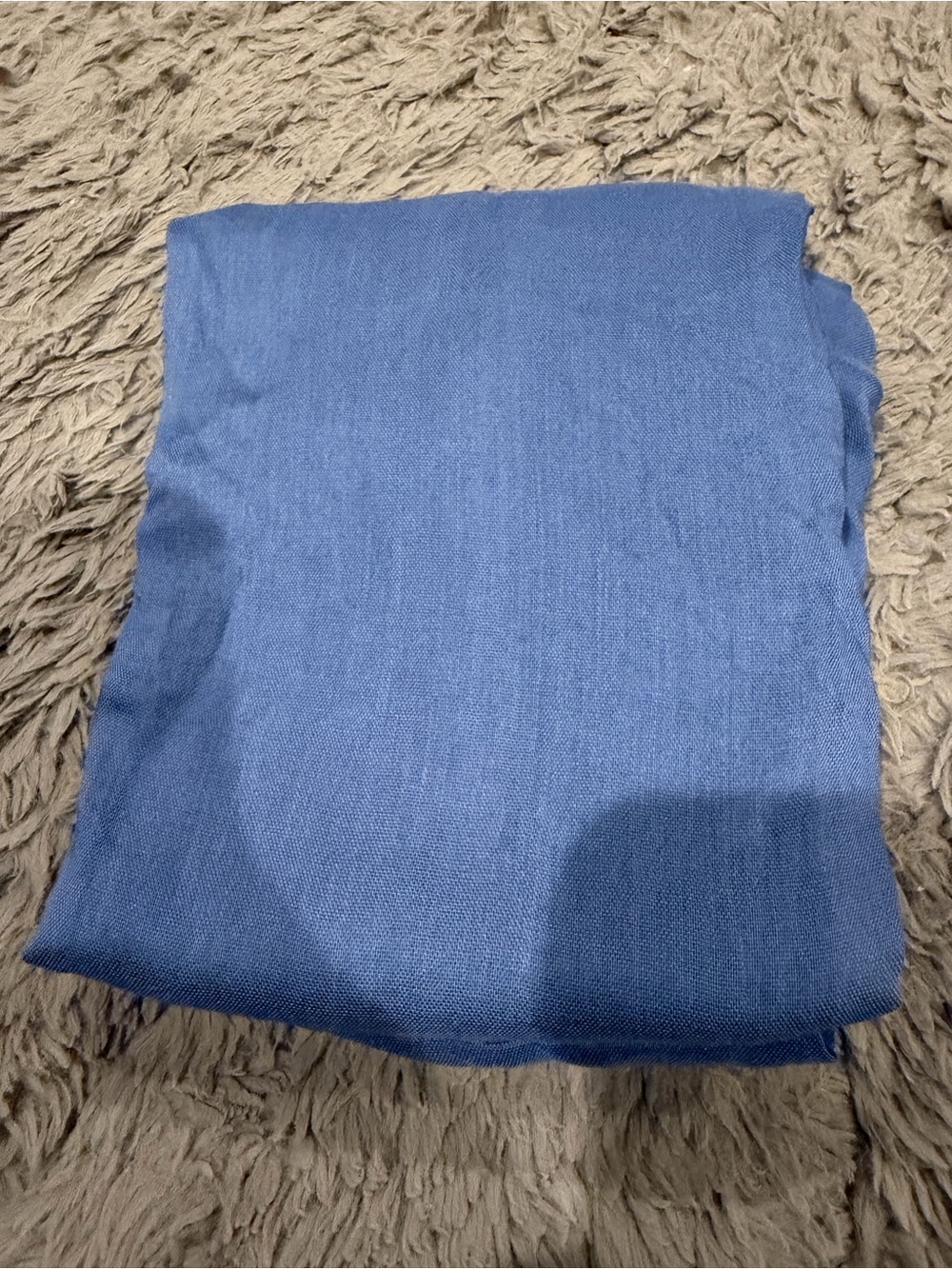 Blue Lightweight Scarf